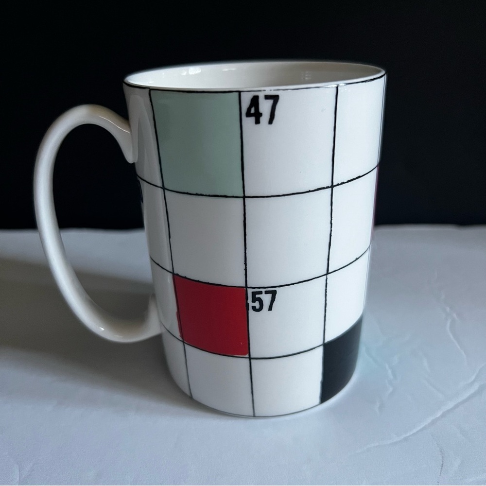 Kate Spade “Say The Word” Crossword Puzzle Mug by Lenox - Picture 9 of 9